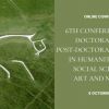 CFP: 6th Conference for Doctoral and Post-Doctoral Students in Humanities and So...