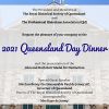 Queensland Day Dinner 2021
