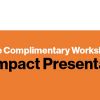 Live Online Complimentary Workshop: High Impact Presentations