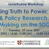 Linking Legal & Policy Research to Law-Making on the SDGs