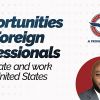Opportunities for Foreign Professionals to Relocate and Work in the U.S.