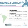 'Well-being at work: the importance of mindfulness' webinar series