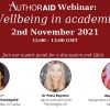 AuthorAID Webinar: Wellbeing in academia