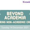 Beyond Academia: exploring non-academic careers