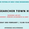 FESR 2022: Researcher Town Hall