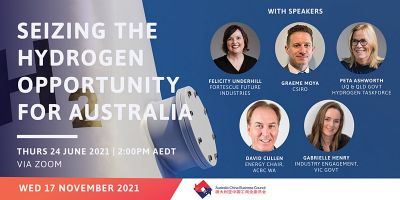 Seizing the Hydrogen Opportunity for Australia - ACBC