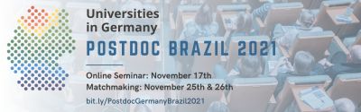 Webinar: Postdoc in Germany - Brazil 2021. Information Day